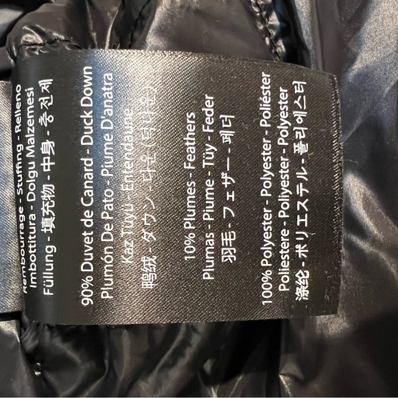 Mackage Houndstooth Down Jacket with Sherpa Collar - Picture 11 of 13